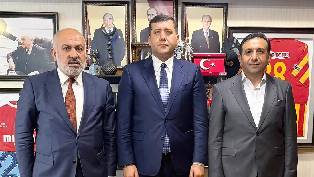TBMM’de Kayserispor trafiği: Ali Çamlı ve Tufan Koç’tan Baki Ersoy ziyareti