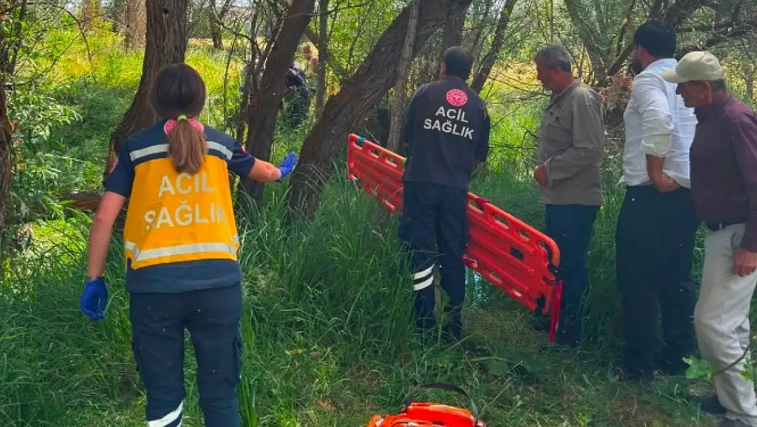 Tomarza’da serinlemek için ırmağa giren şahsın cansız bedenine ulaşıldı!