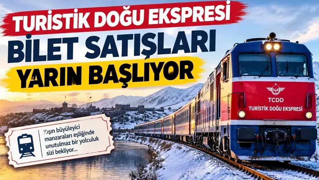 Turistik Doğu Ekspresi bilet satışları yarın başlıyor! Bilet fiyatları dikkat çekti…