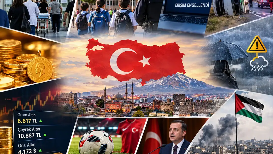 Türkiye’de bugün neler oldu? Salgın, kaza, spor, ekonomi, asayiş