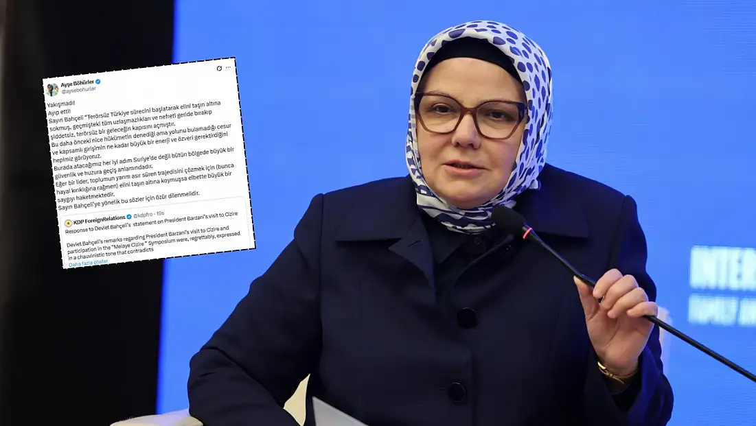 Vekil Böhürler, o açıklamaya sert tepki gösterdi: ''... bu sözler için özür dilenmelidir.''