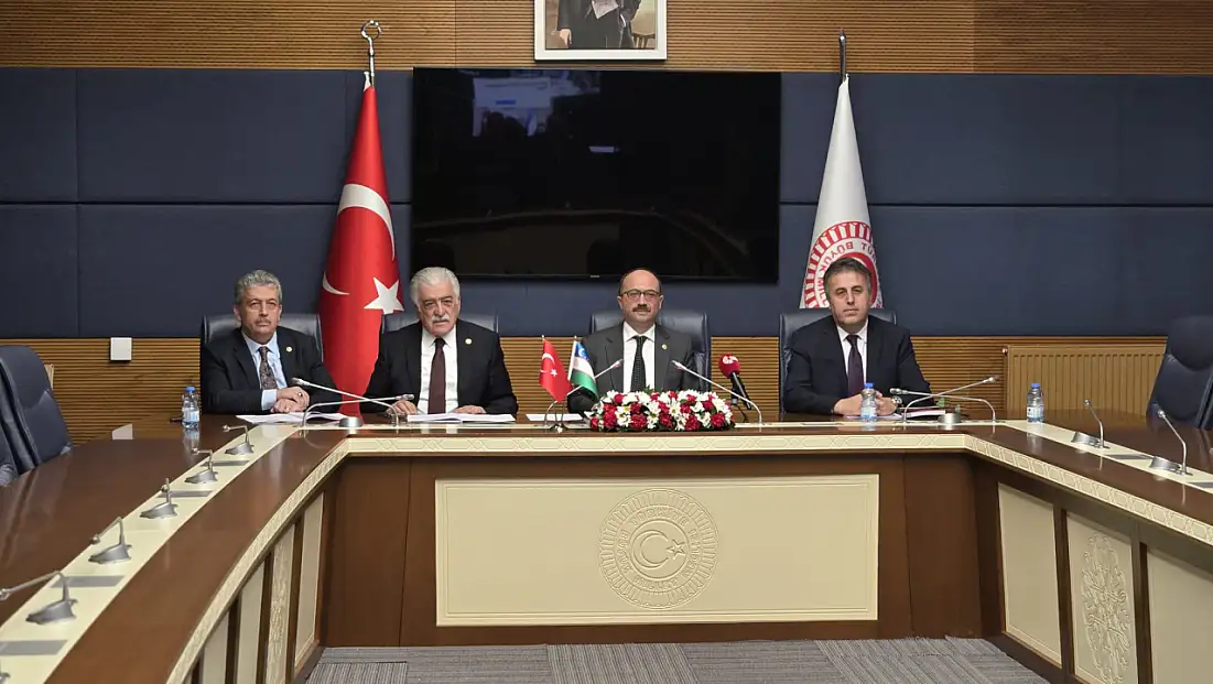 Vekil Özsoy, TBMM'de Özbekistan ile yapılan görüşmeye katıldı: İşte görüşülen konular...