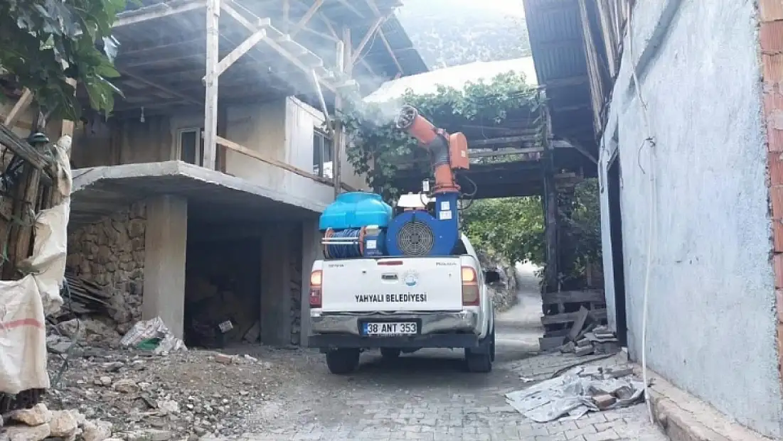 Yahyalı'da 9 mahalle için harekete geçildi