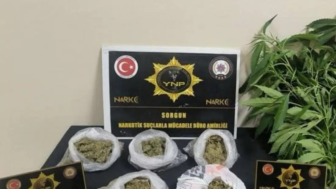 Yozgat'ta narkotik operasyonu! Evden çıkanlar şaşırttı