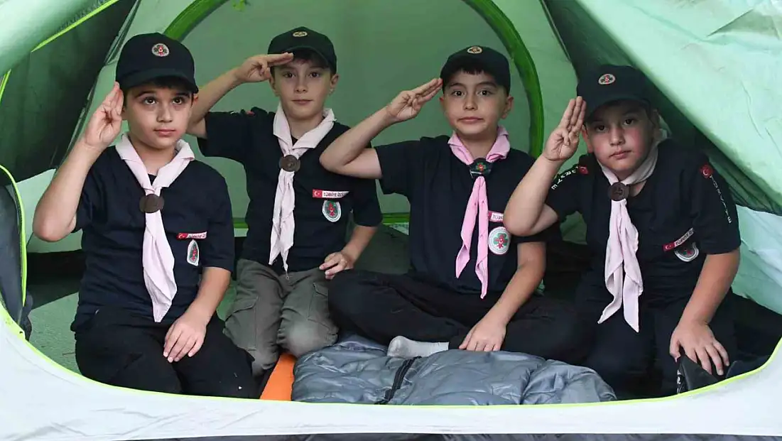 Yozgat’ta 3 gün teknolojiye ara verdiler: Minik izciler doğada...