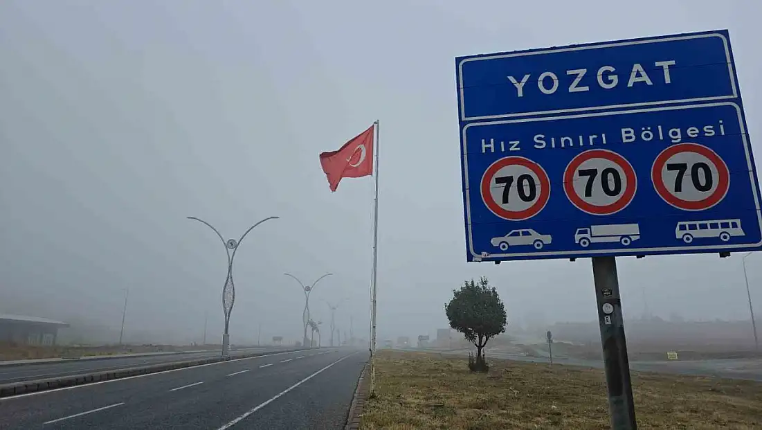 Yozgat’ta etkili olan sisin ardından görüş mesafesi 10 metreye düştü