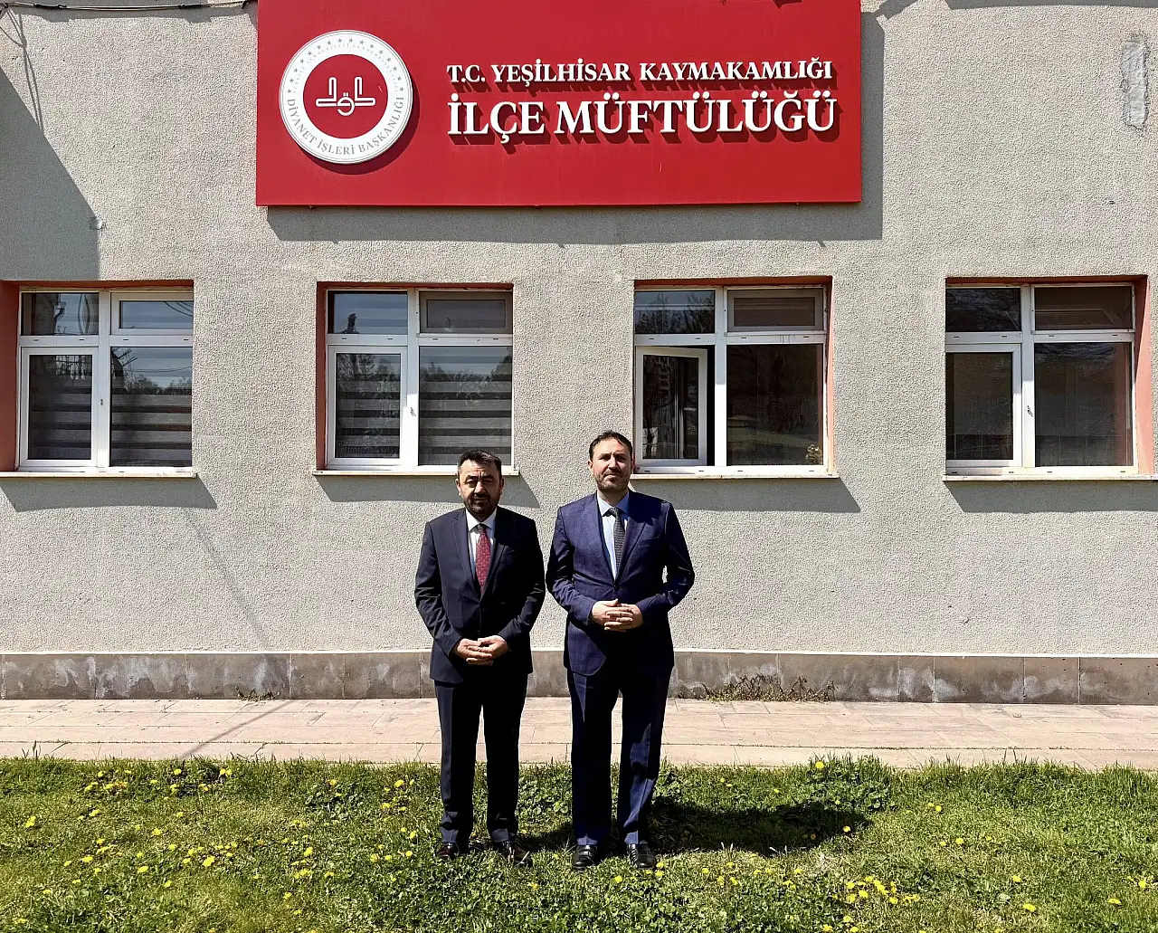 Kayseri'nin o ilçesine yeni müftü atandı: İl Müftüsü Ayvaz'dan ziyaret!