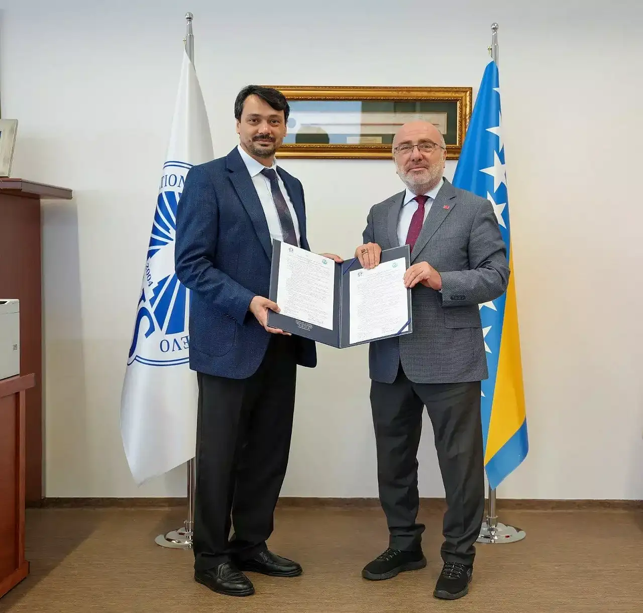 Kayseri Üniversitesi ile Saraybosna Üniversitesi arasında akademik iş birliği