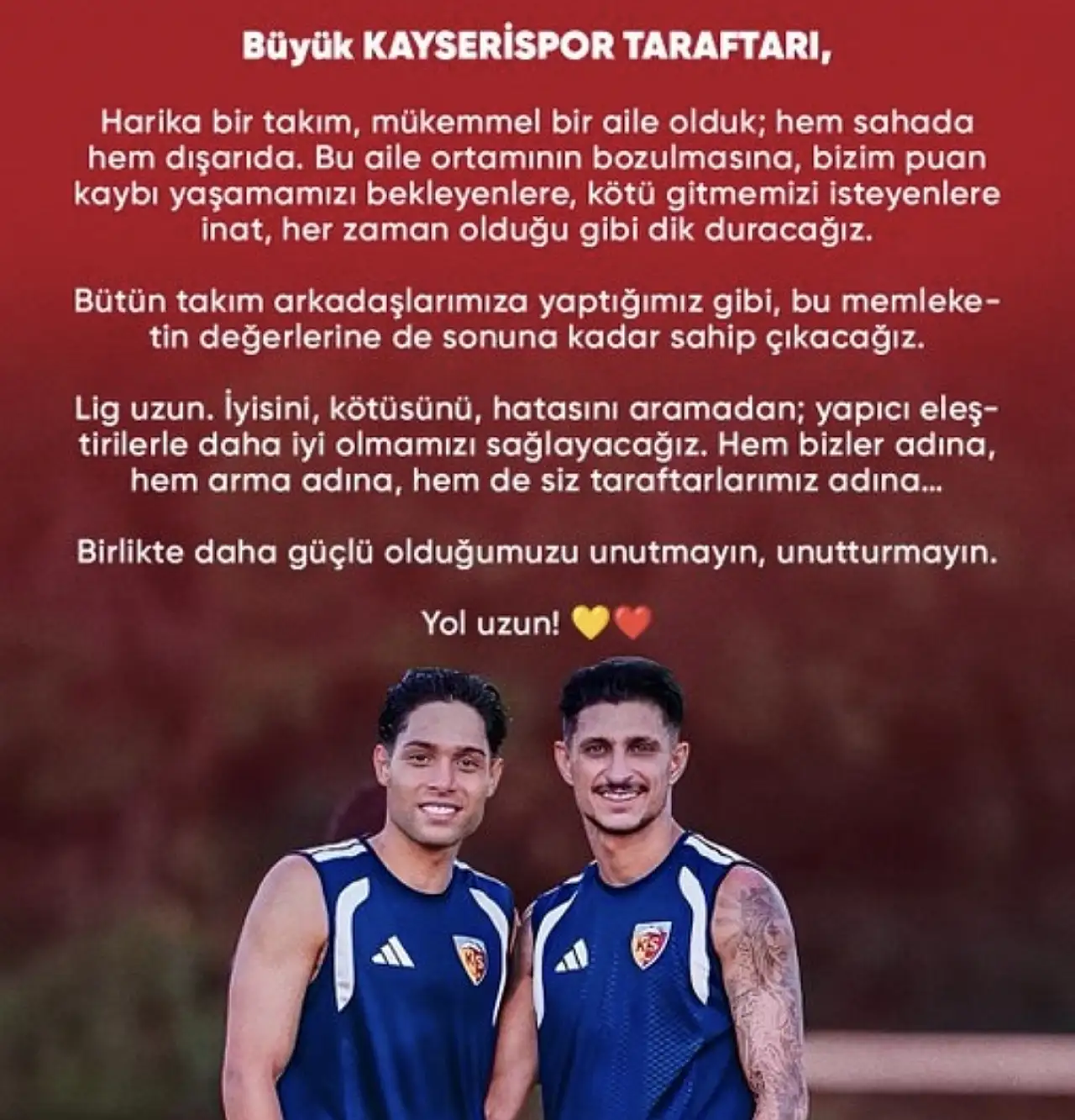 Benhur Keser'den gece yarısı Kayserispor açıklaması