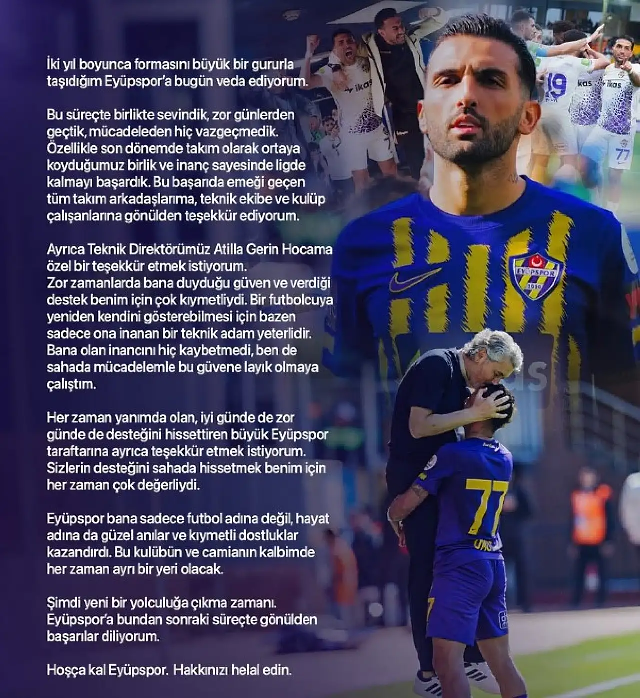 Kayserispor'da Atila Gerin'in istediği Umut Meraş'a bir talip daha!