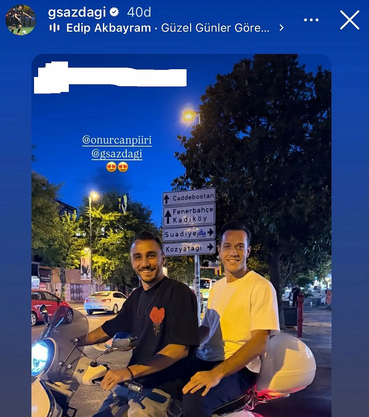 Gökhan Sazdağı'nın İstanbul paylaşımındaki Kadıköy detayı dikkat çekti!