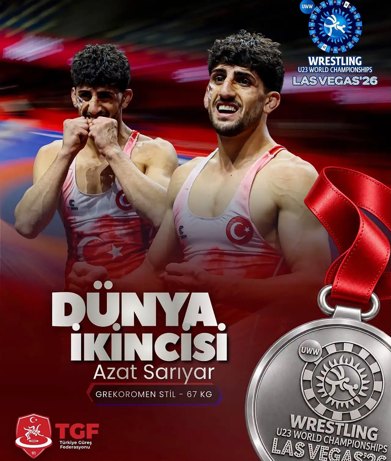 Kayseri'den dünya ikinciliği