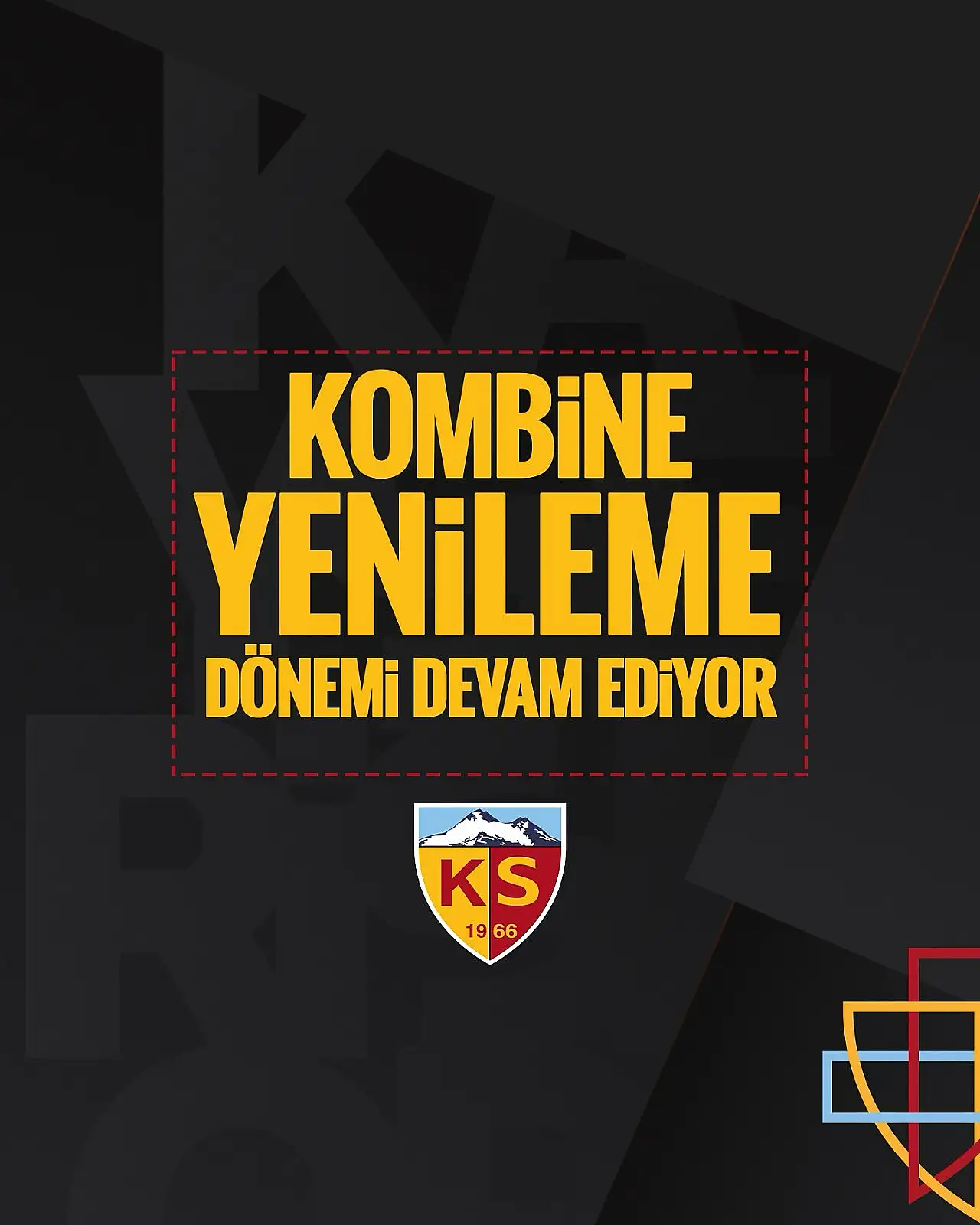 Maça girmek isteyen Kayserispor taraftarı dikkat! Son gün 30 Temmuz…