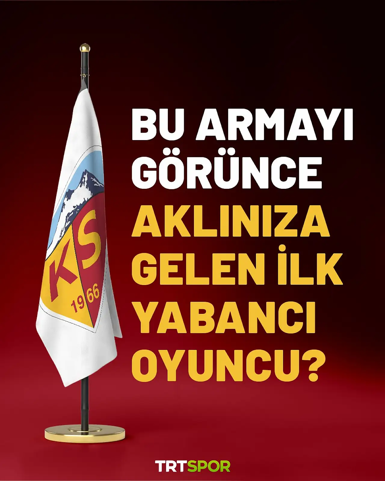 TRT Spor'dan Kayserispor sorusu! Akıllara yine Biseswar geldi