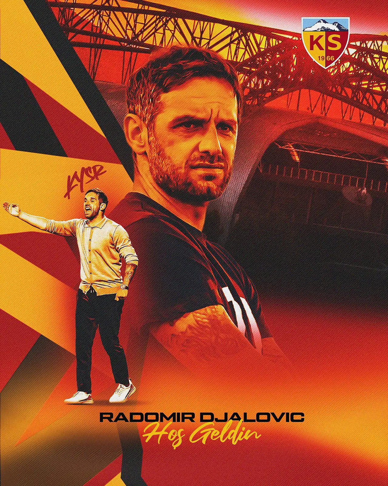 Kayserispor yeni teknik direktör Radomir Djalovic'i açıkladı!