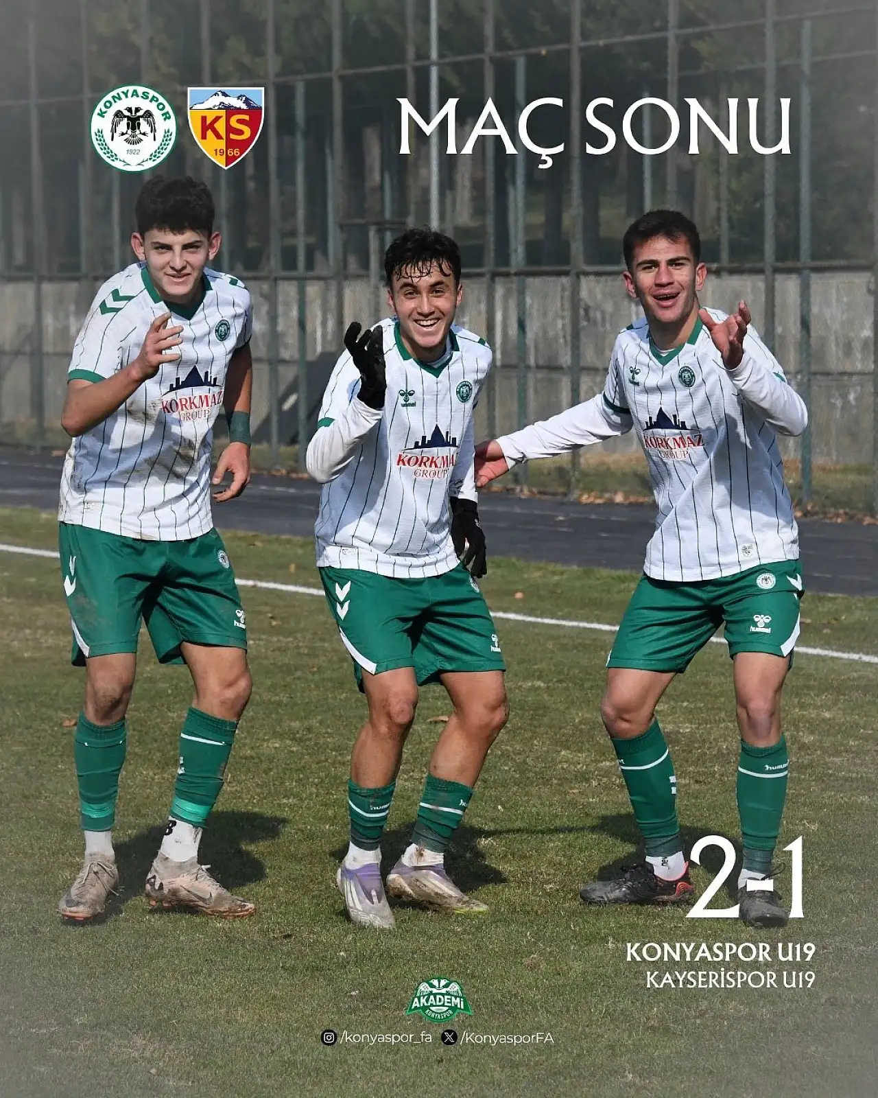 Kayserispor'un gençleri 90+5'te yıkıldı (2-1)