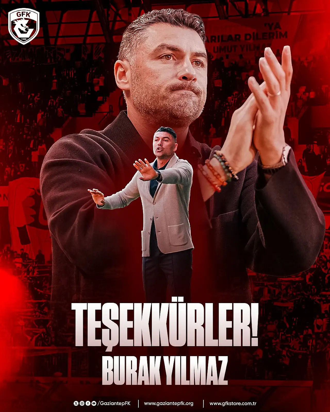 Gaziantep FK'dan Burak Yılmaz hakkında 'istifa' açıklaması...