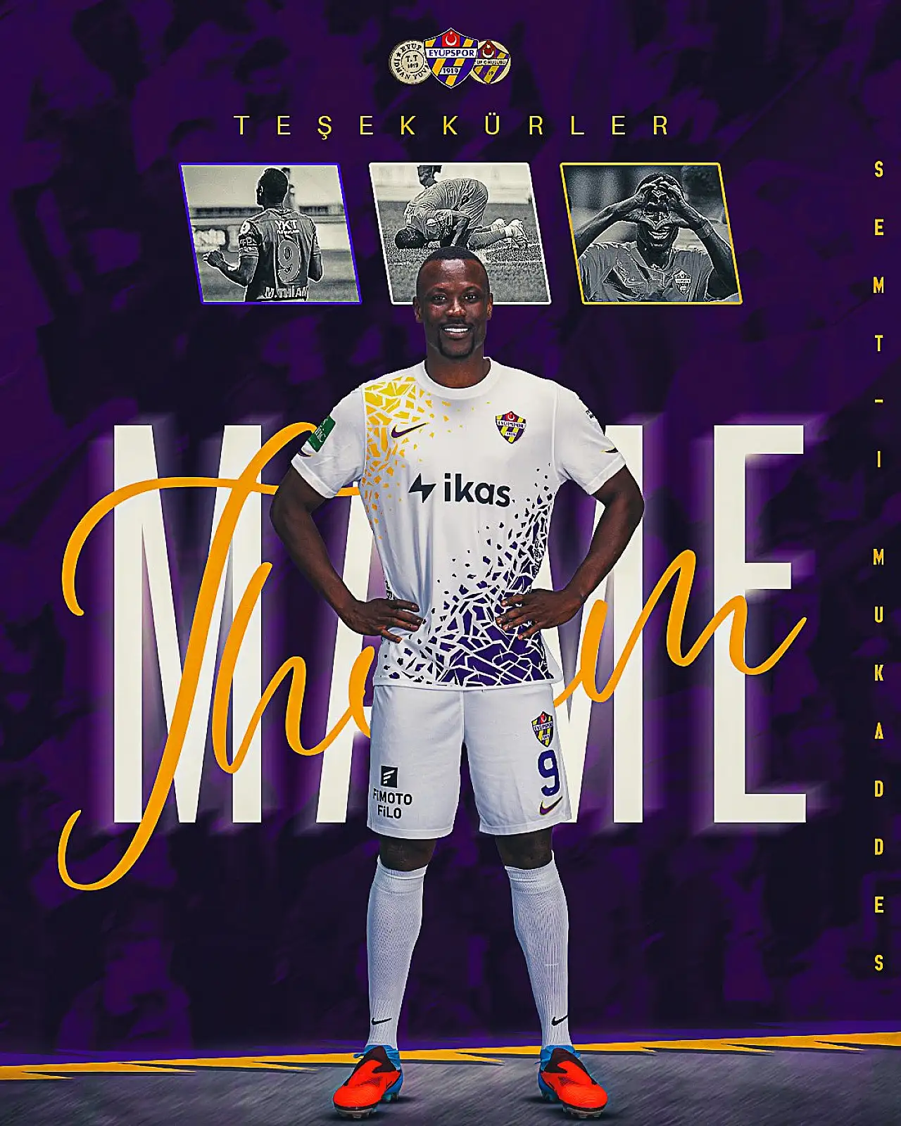 Eyüpspor ile anlaşma tamam! Mame Thiam 1. Lig yolcusu...