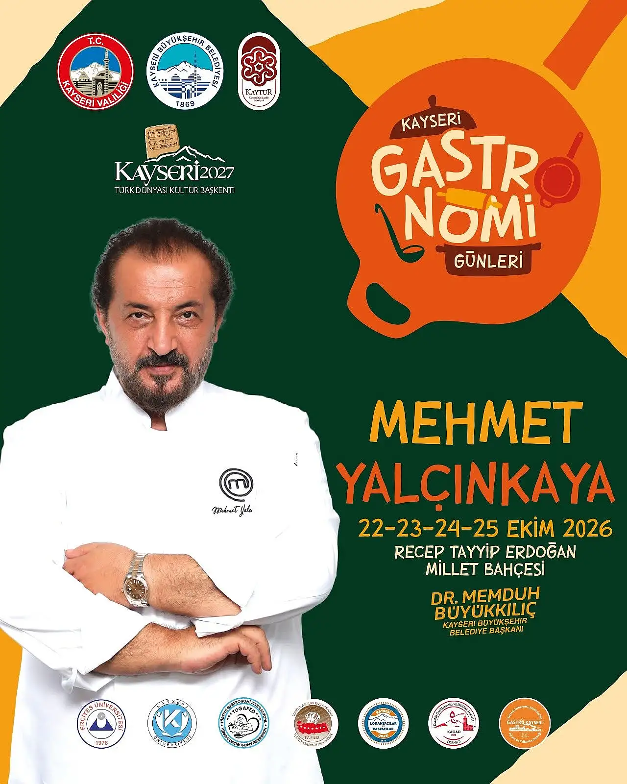 Ağız sulandıran yemekler nerede olacak? Lezzet şöleni Kayseri'de başlıyor…