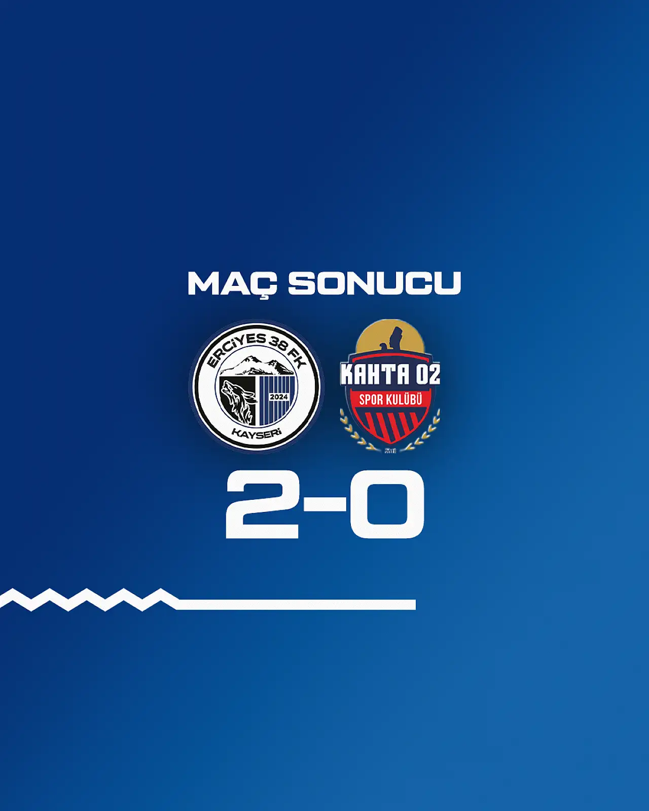 Erciyes 38 FK kupada turladı! (2-0)