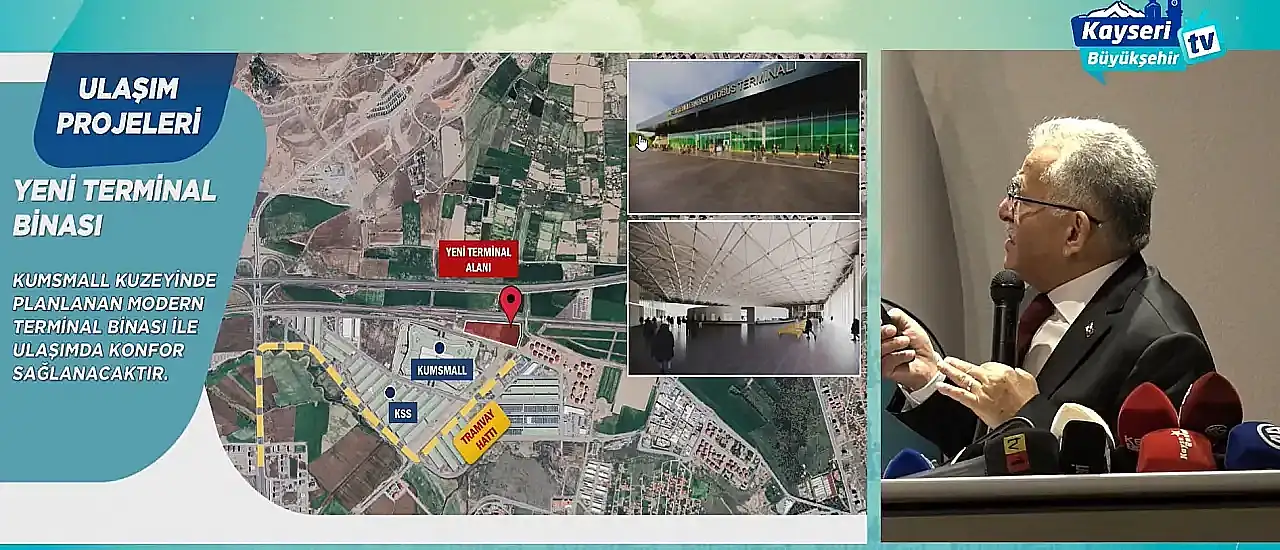 Proje değişti: Yüksek Hızlı Tren Terminali Kayseri'nin merkezine geliyor!