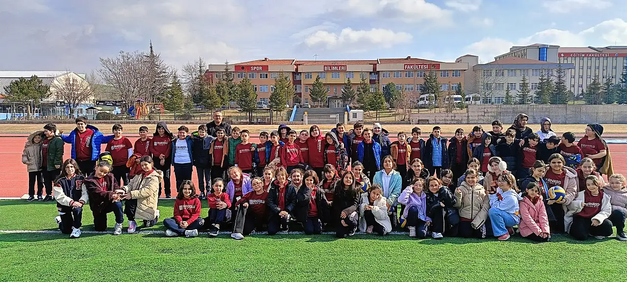 ERÜ'de 69 kişilik grup ile etkinlikler düzenlendi