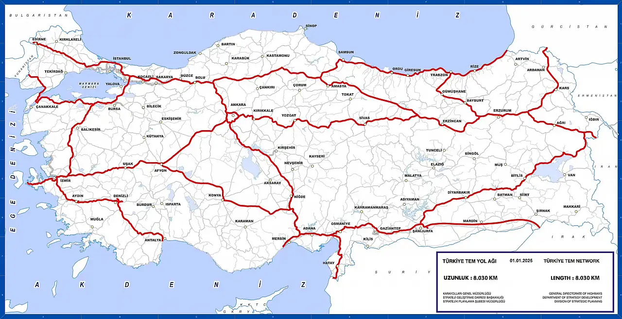 O21'in D805'e bağlantısı: Kayseri otoyolu…