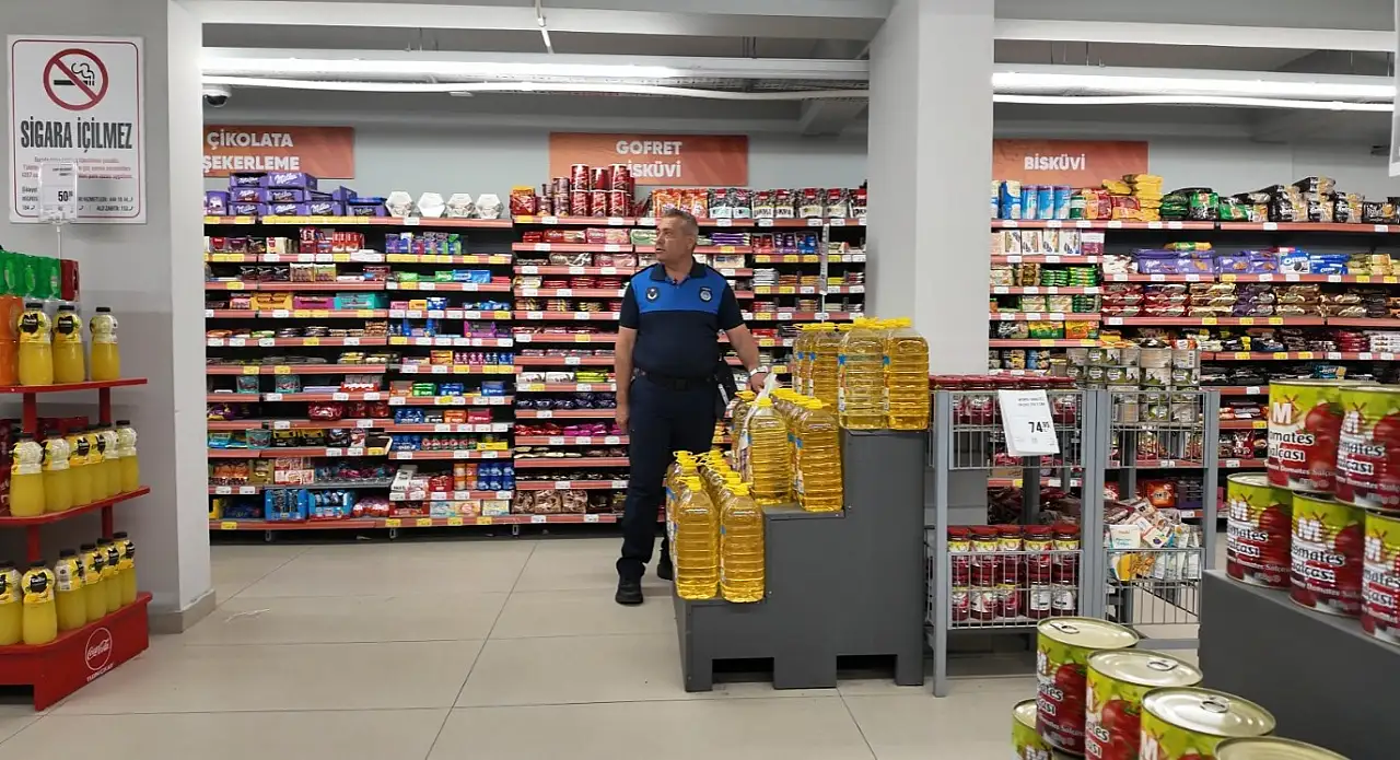 Kayseri'de zincir marketlere sıkı denetim!