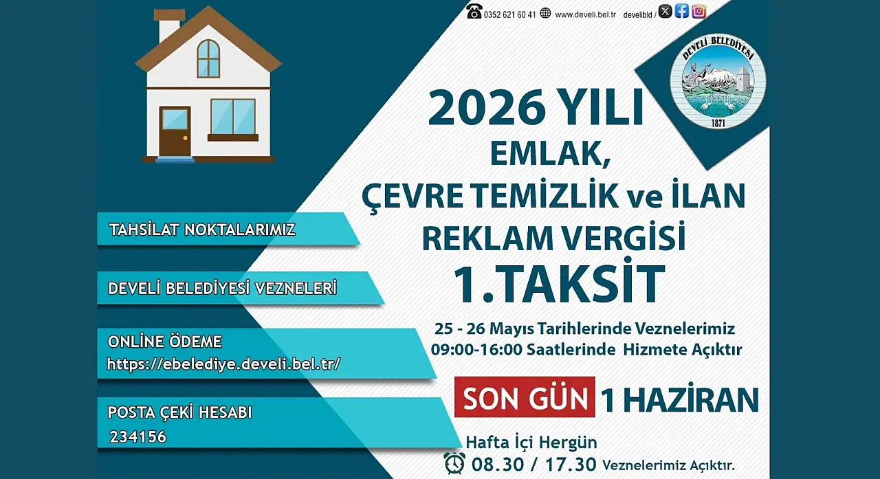 Develi'de milyonları ilgilendiren uyarı! Geri sayım başladı