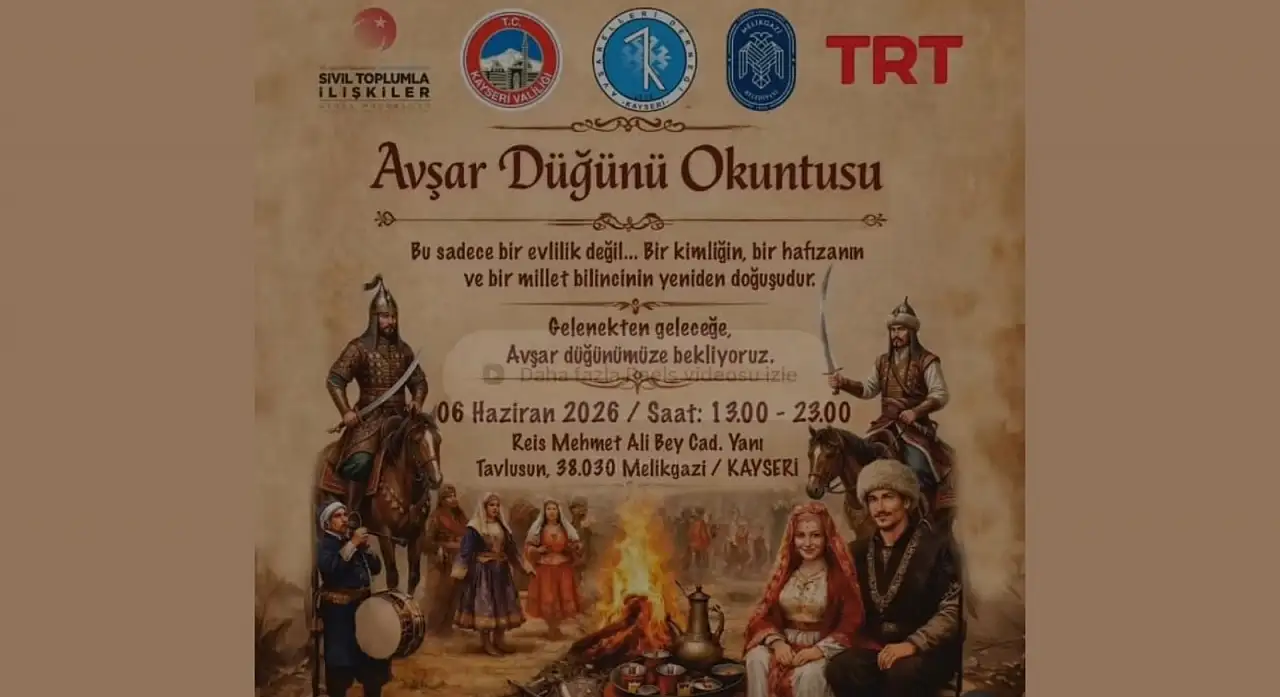 Kayseri'de öyle bir düğün kurulacak ki gören dönüp bir daha bakacak!