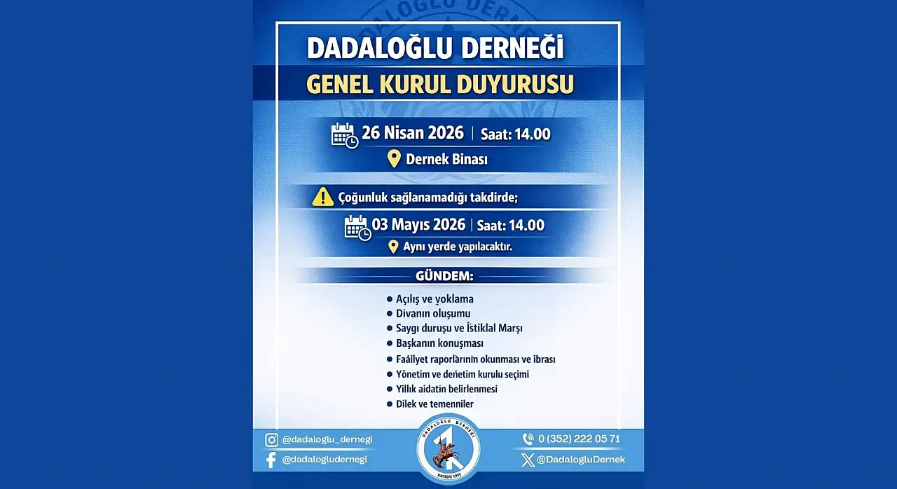 Kayseri'de kritik hesaplaşma: O toplantı için geri sayım başladı