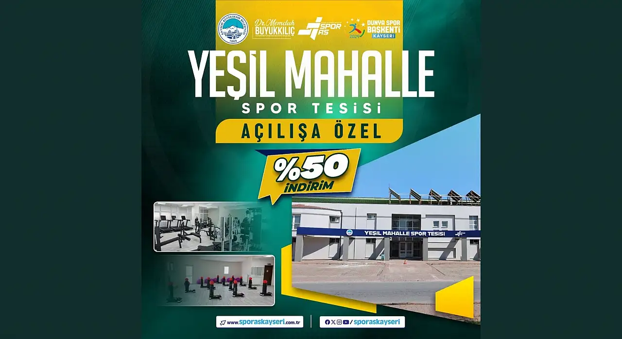 Büyükşehir'den Kayserililere müjde: Yüzde 50 indirim!
