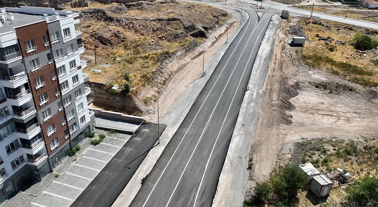 Kayseri'de 2 Milyon TL'lik yeni bağlantı yolu hizmete açıldı!