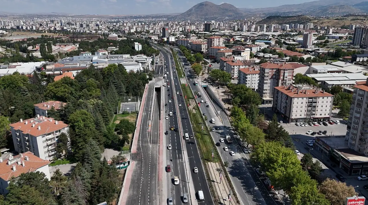 Kayseri trafiğine nefes aldıracak proje tamamlandı!