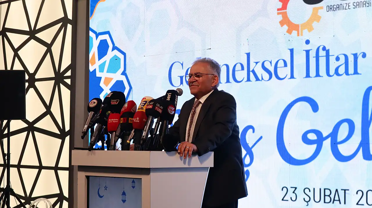 Kayseri OSB'de iftar buluşması: 73,6 milyon dolarlık yatırım, ''birlik'' ve ''vicdan'' vurgusu