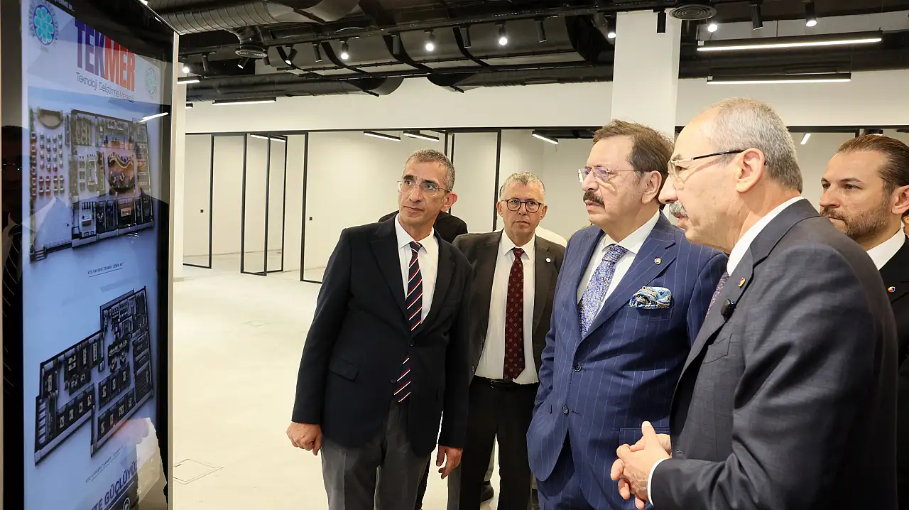 TOBB Başkanı Hisarcıklıoğlu'ndan KTO'ya çalışma ziyareti