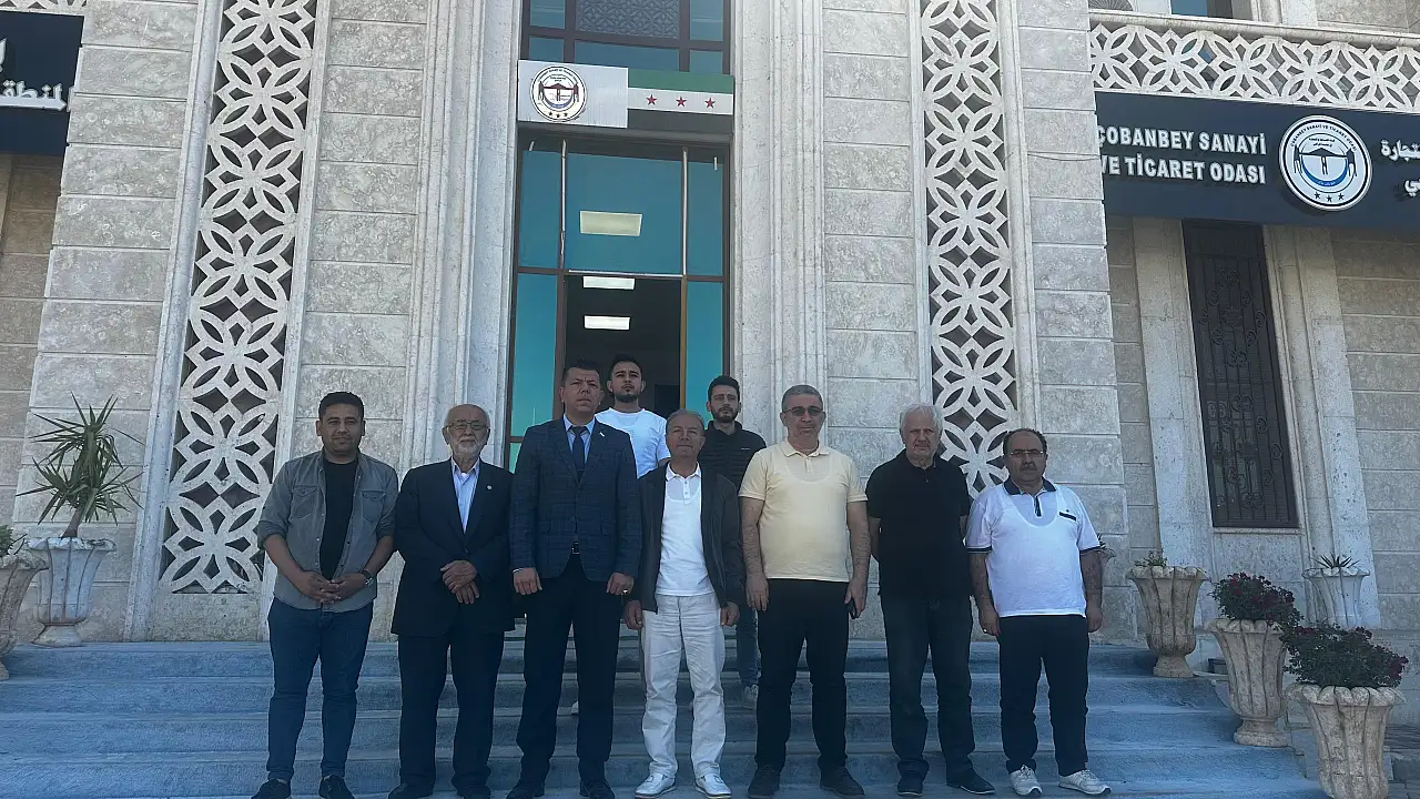 Kayseri'den yola çıkan heyet Suriye'ye ziyaret gerçekleştirdi!