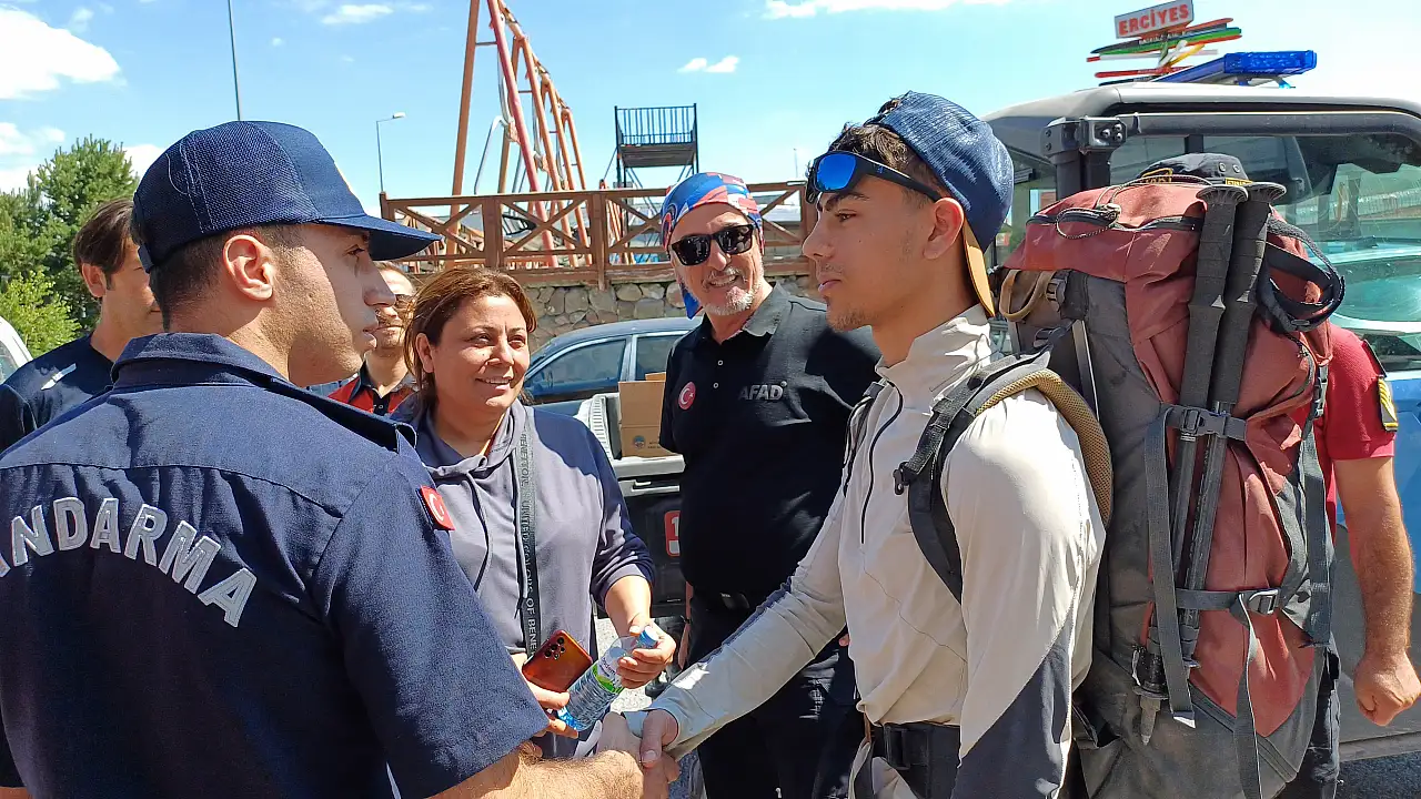 Erciyes'te kayboldu, 3.400 metrede bulundu!