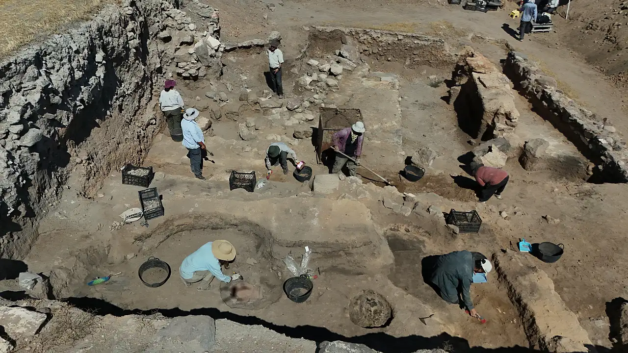 Kayseri Kültepe kazılarında 6 bin yıllık yeni evler gün yüzüne çıktı!