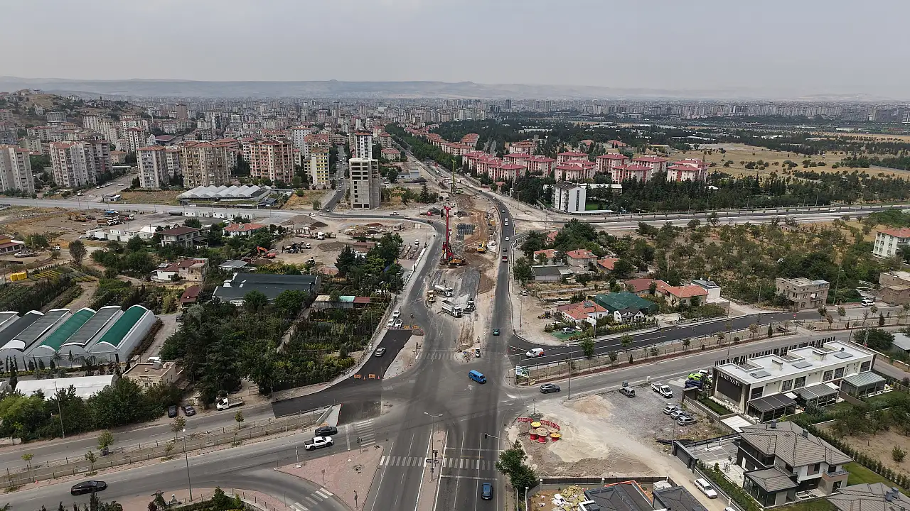 Kayseri trafiğine nefes aldıracak projede sona yaklaşılıyor!