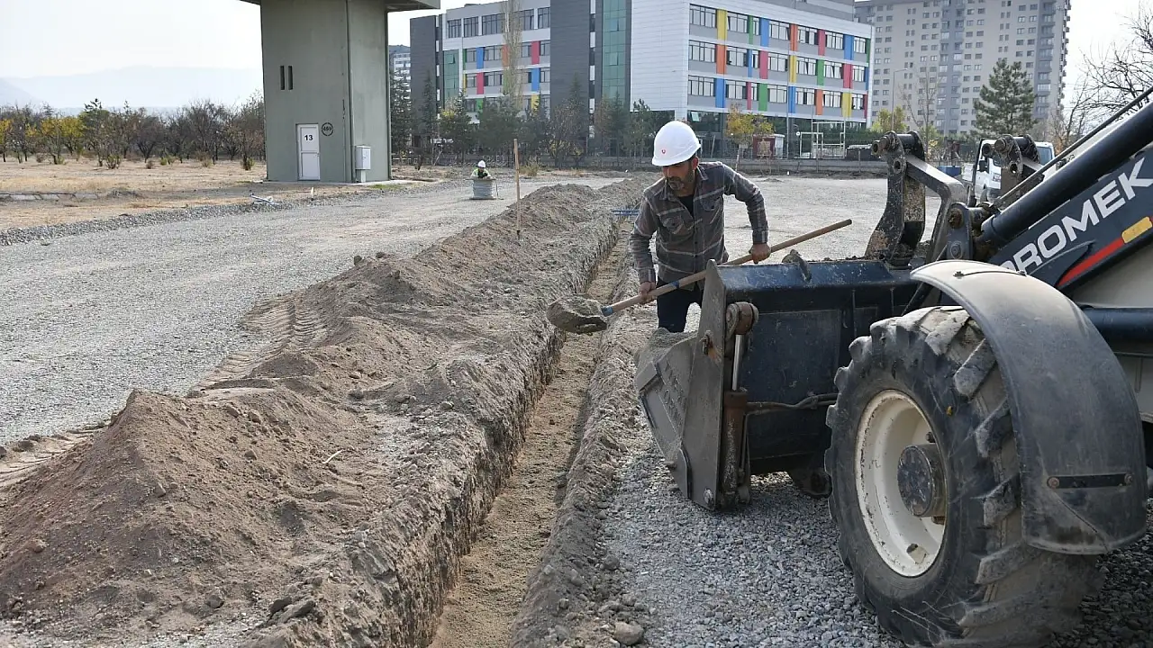Kayseri trafiğine nefes aldıracak 800 metrelik yeni yol