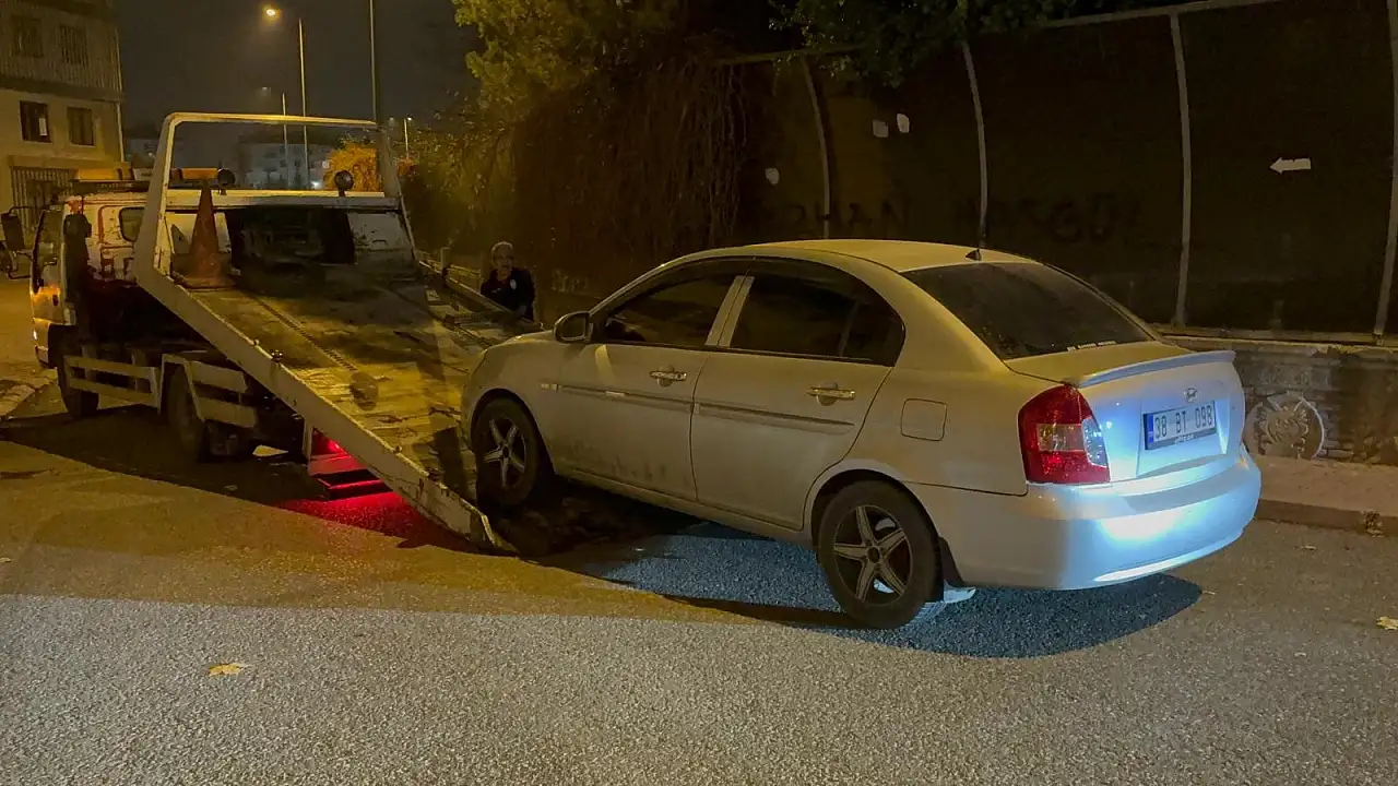 Kayseri'de alkolmetreyi üflemeyi reddeden şahsa ceza yağdı!