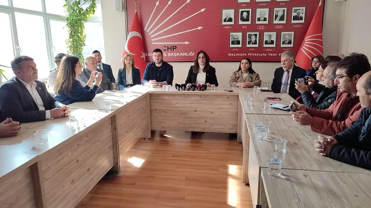 CHP'li Özel Kayseri'den başlıyor!