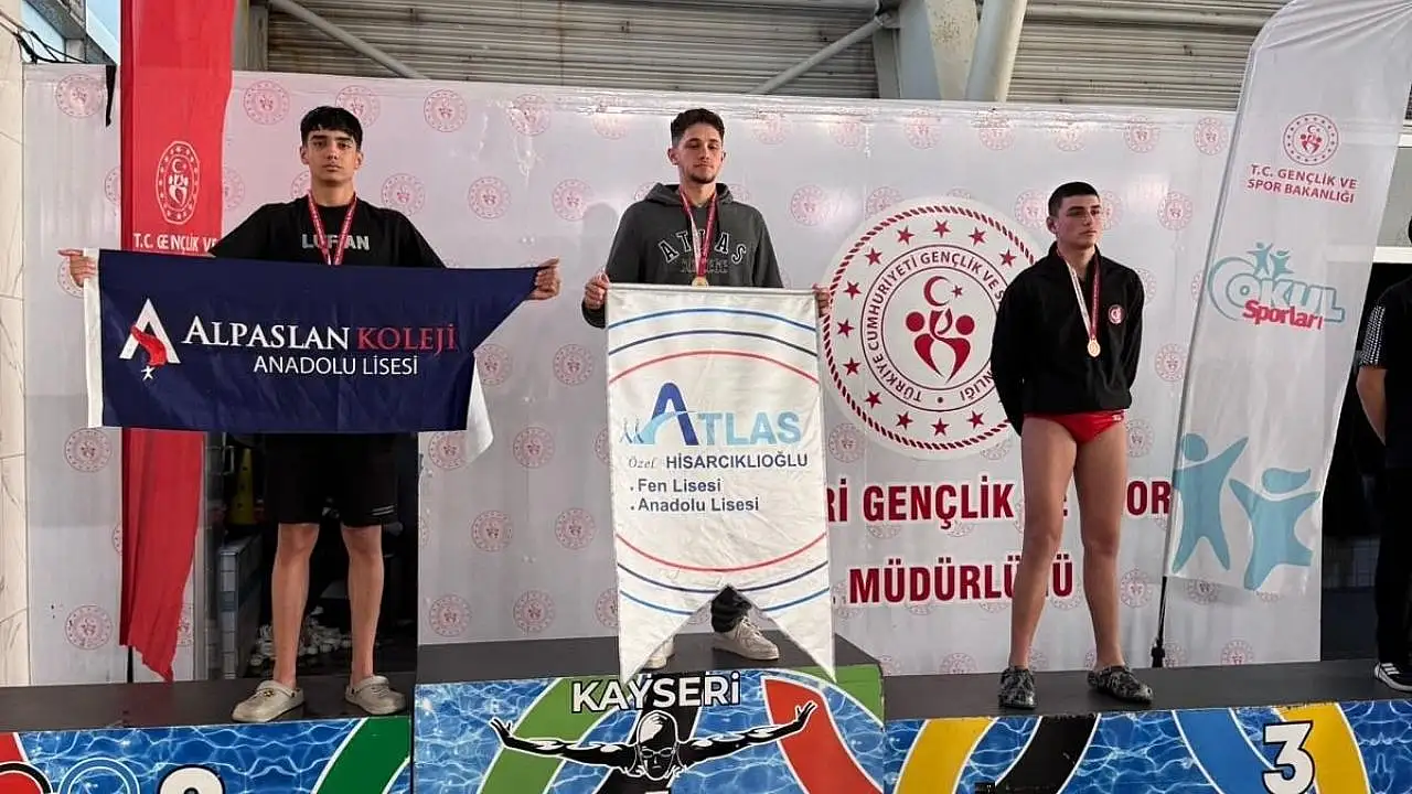 Yüzmede gençler il birinciliği sonuçlandı!