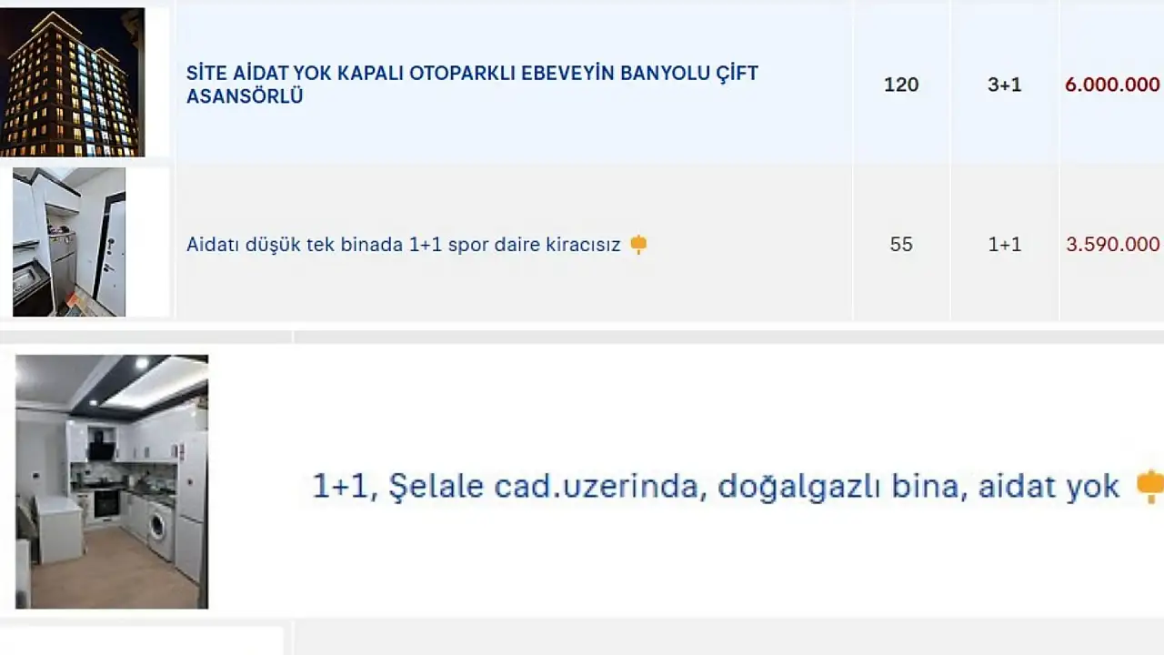 Aidatlar kirayı yakaladı! Aidat göçü başladı