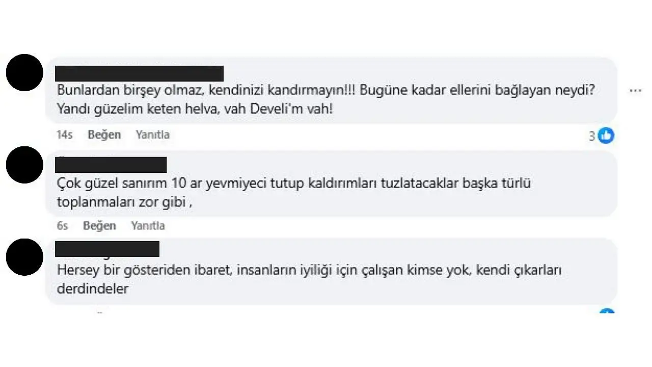 Develi'de tepkiler çığ gibi büyüyor: Sosyal medyada isyan, masada birlik fotoğrafı!