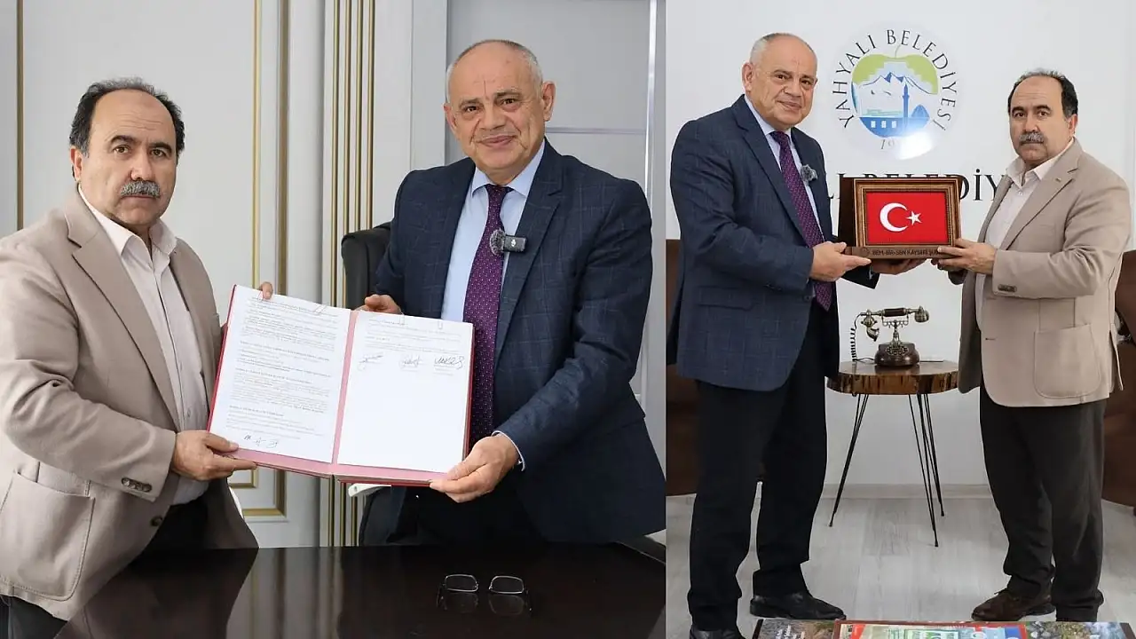 Kayseri'de yankı uyandıran anlaşma: Yahyalı'dan dikkat çeken hamle!