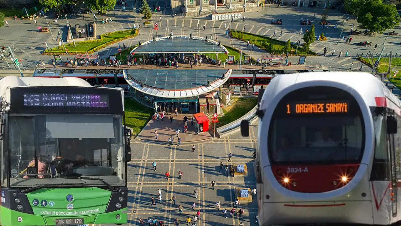 Kayseri'de toplu taşımaya 1 Mayıs düzenlemesi: Yola çıkacaklar dikkat!