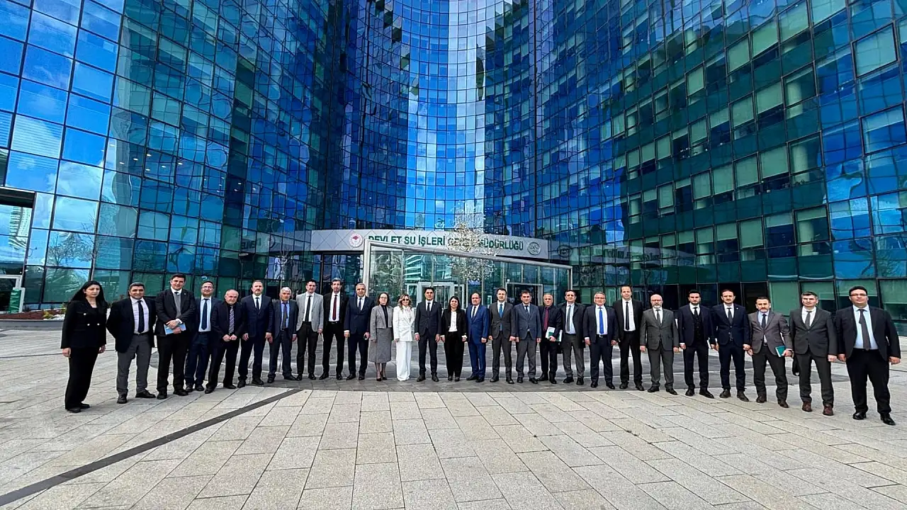 Kayseri'nin projeleri Ankara'da masaya yatırıldı: DSİ'de önemli toplantı!