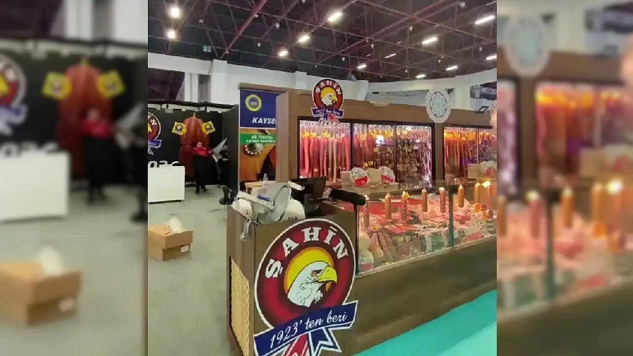 Kayseri'nin yarım asırlık markası Antalya fuarında yerini aldı
